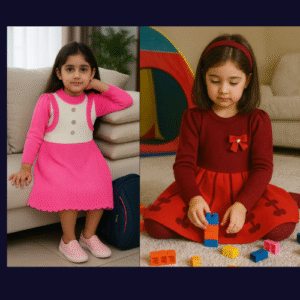 দুই কালারের ২ টি বেবি ফ্রাগ ( লাল ও গোলাপি )