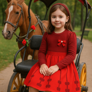 ১ টি লাল খয়েরি বেবি ফ্রাগ